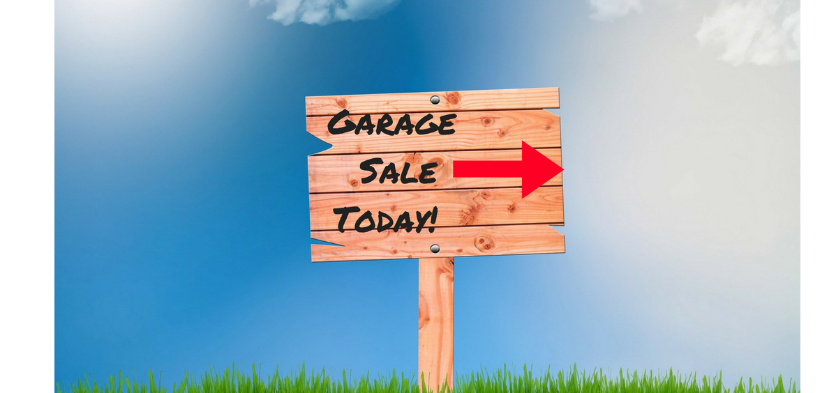 Garage sales for teachers