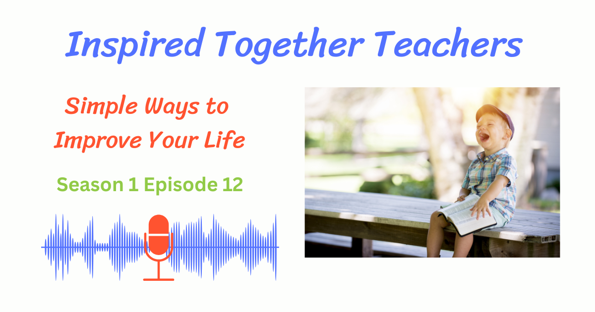 simple ways to improve your life, laughing child with book