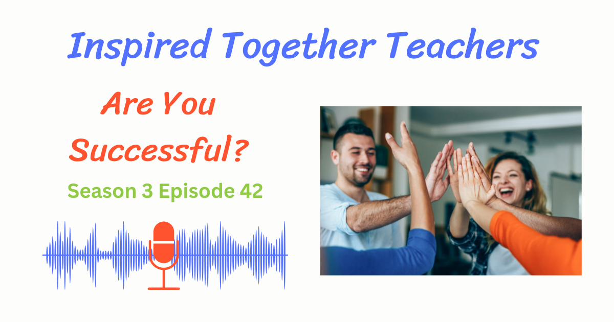 teachers with " high-five" hands