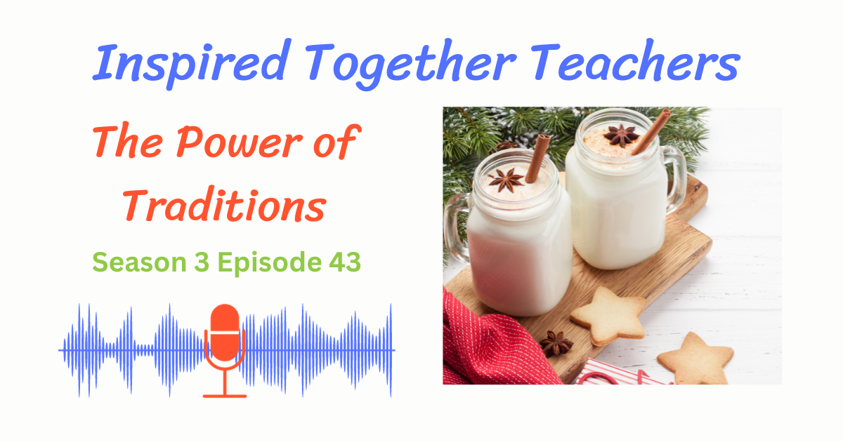 holiday warm drink and sugar cookies