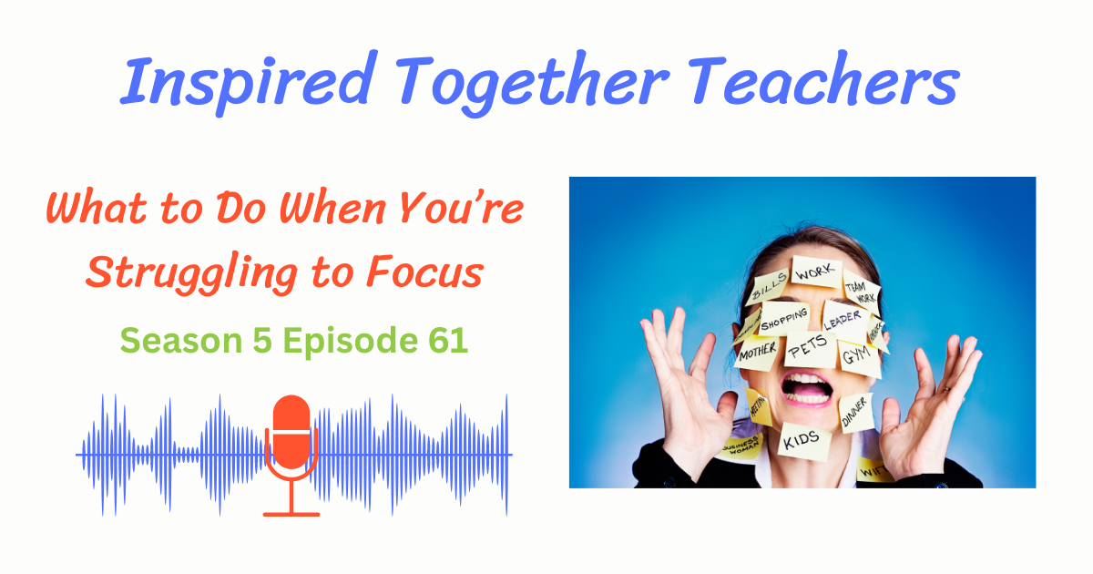 person with sticky note reminders all over her face, What to Do When You Are Struggling to Focus