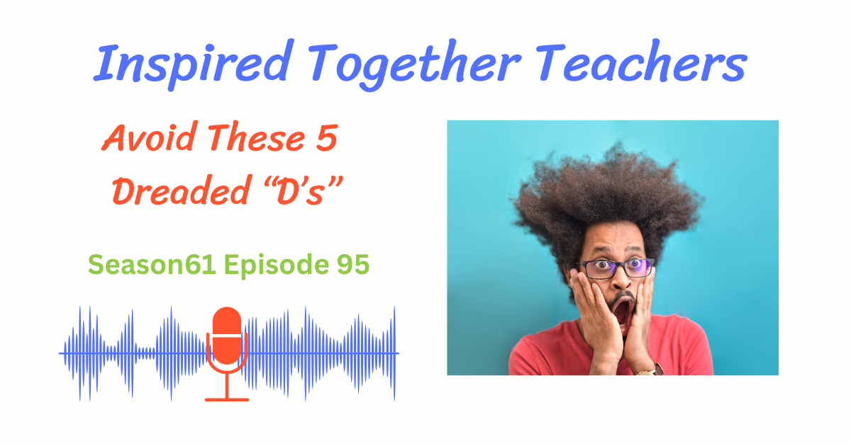 Avoid these 5 dreaded "D's", man looking horrified